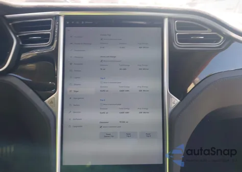 2014 Tesla Model S P85 из США, поврежденный, VIN 5YJSA1H1XEFP55190